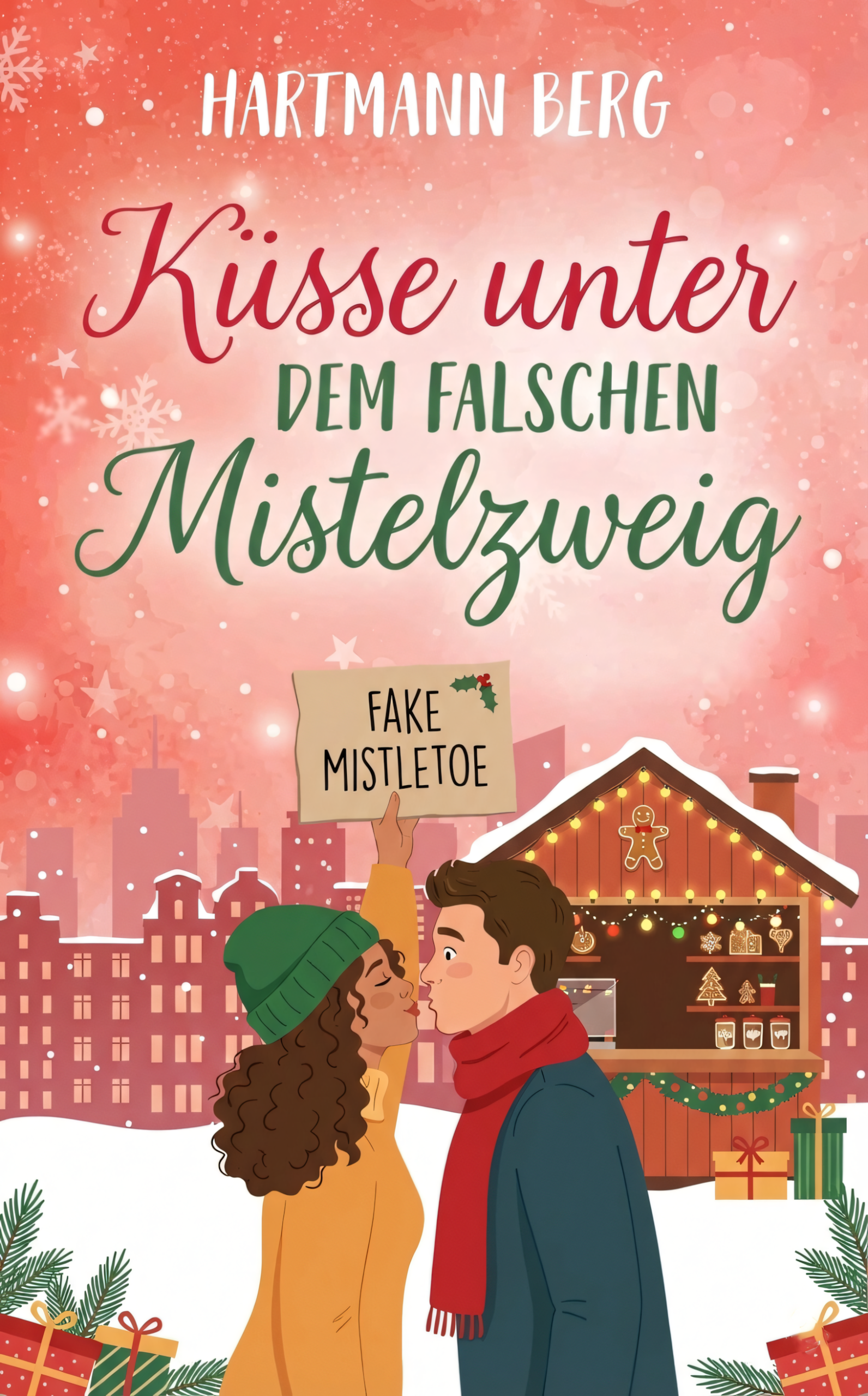 Küsse unter dem falschen Mistelzweig by HARTMANN BERG – ebook cover