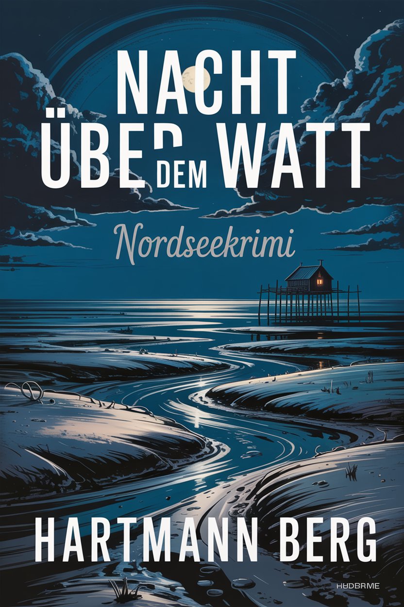 Nacht über dem Watt: Nordseekrimi by HARTMANN BERG – ebook cover