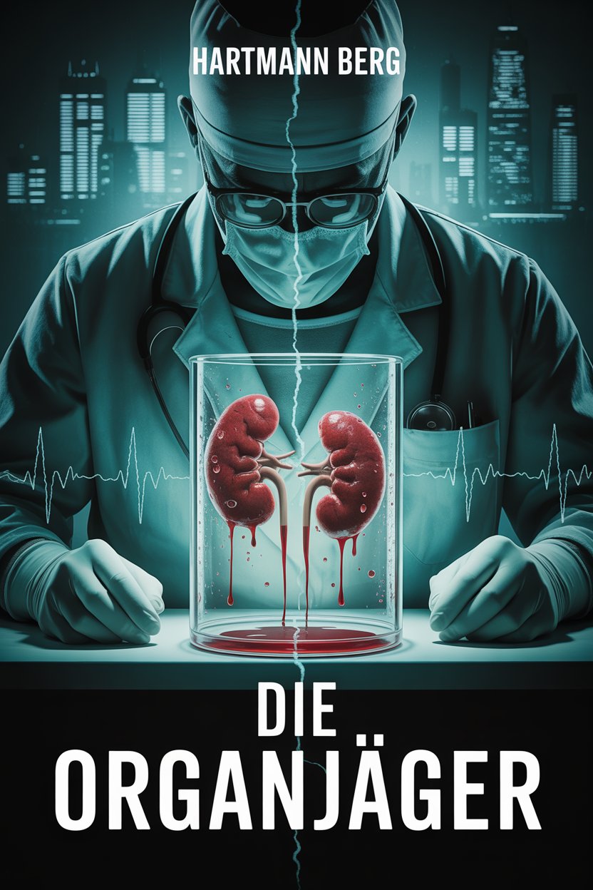 Die Organjäger by HARTMANN BERG – ebook cover