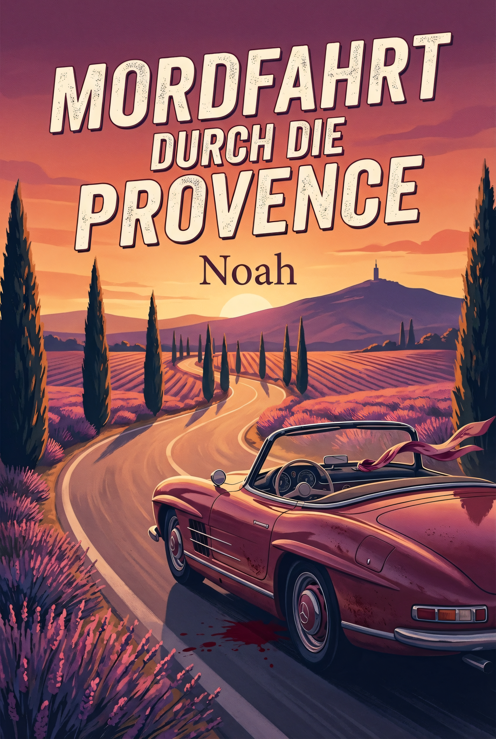 Mordfahrt durch die Provence by Noah – ebook cover