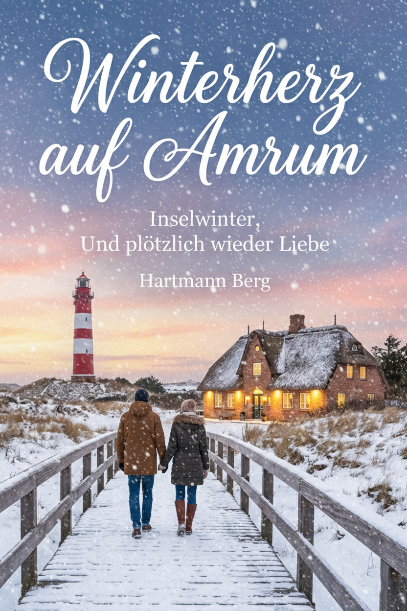 Winterherz auf Amrum: Inselwinter, Und plötzlich wieder Liebe by HARTMANN BERG – ebook cover
