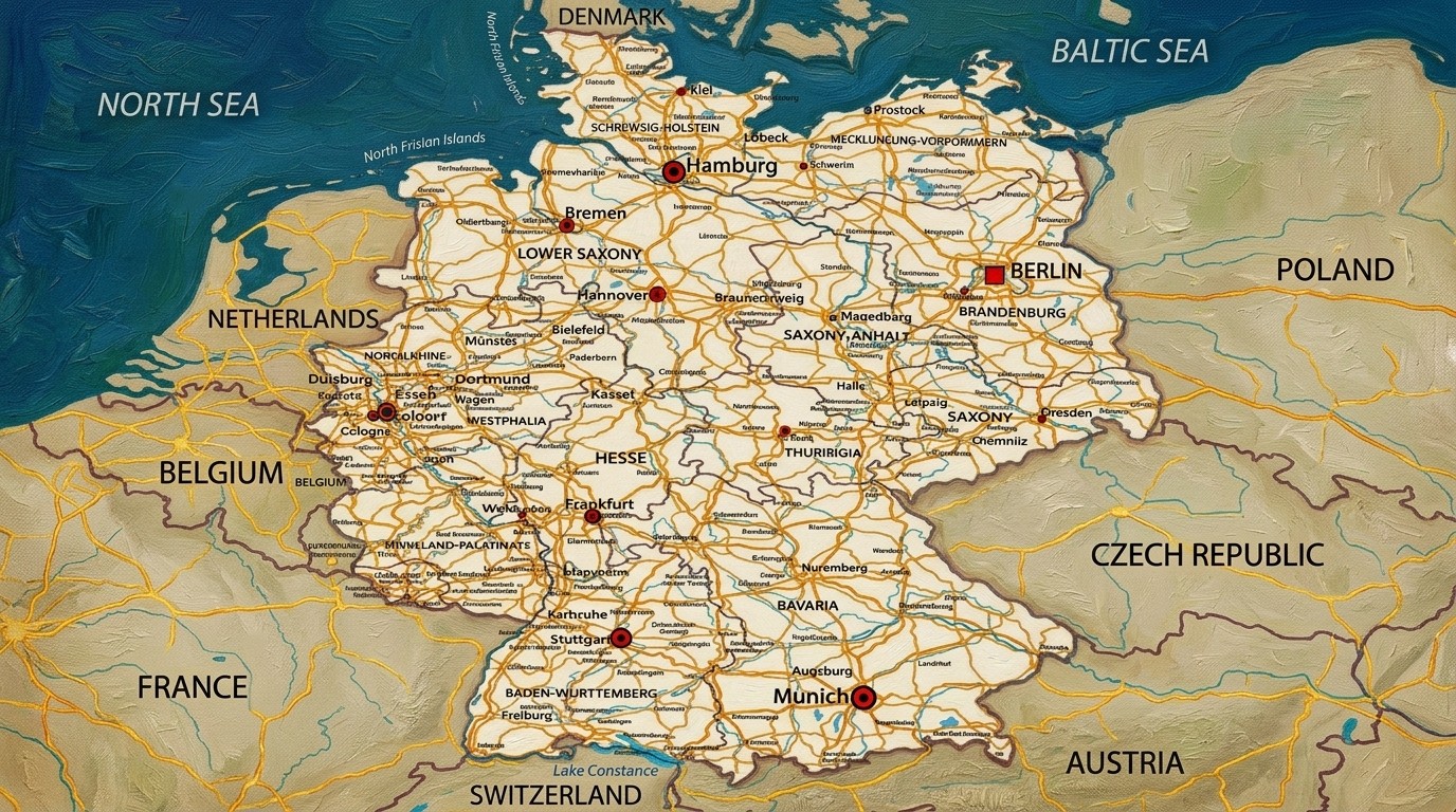 Bücher, um alles über das deutsche Land zu erfahren