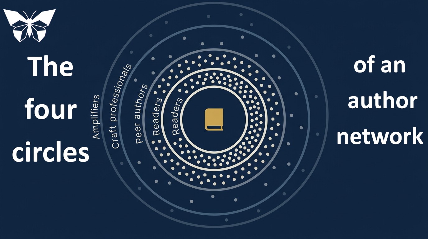 Networking for Selfpublishers , The four circles of an author network
