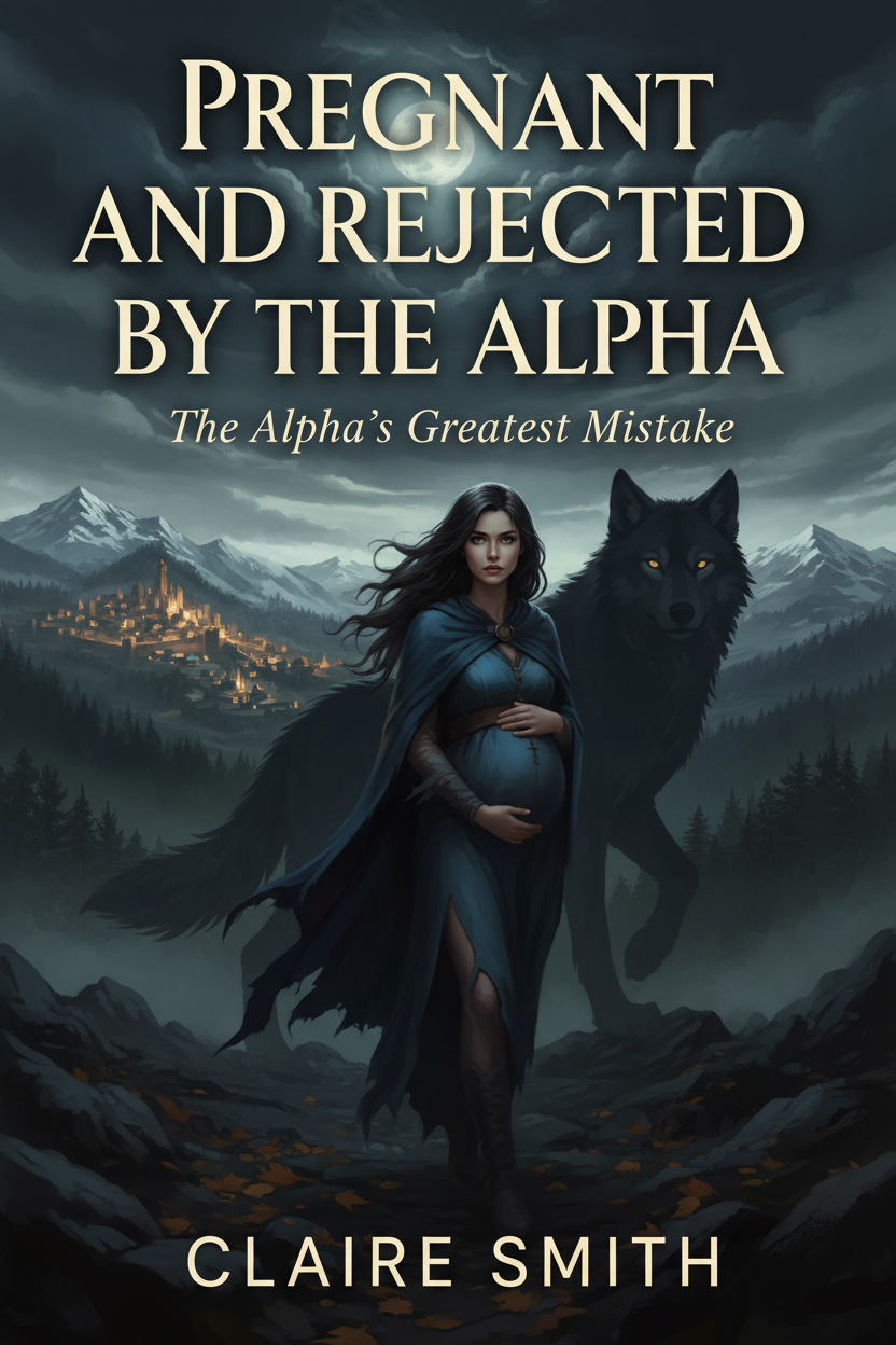 Pregnant and Rejected by the Alpha by CLAIRE SMITH – ebook cover