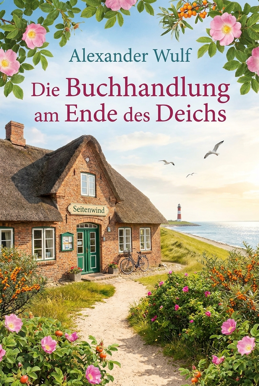 Die Buchhandlung am Ende des Deichs by Alexander wulf – ebook cover