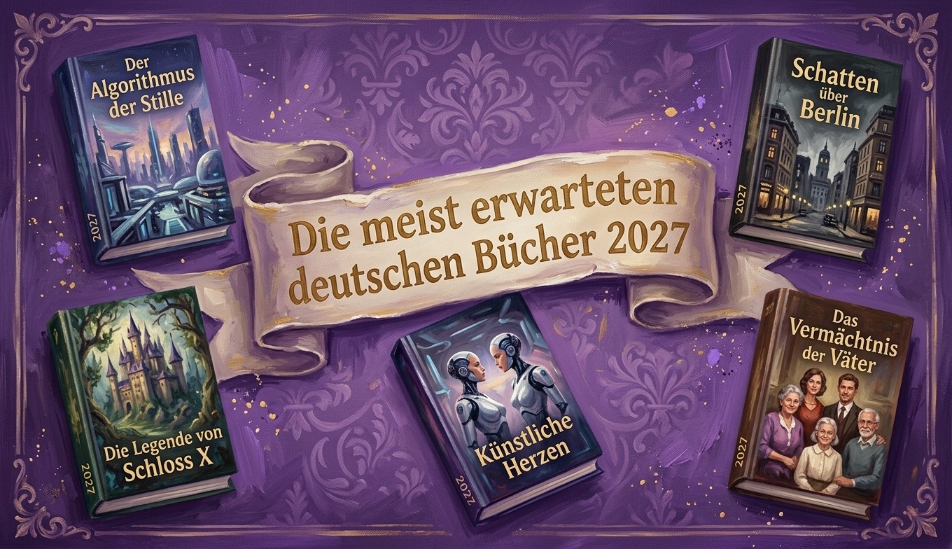 Die meist erwarteten deutschen Bücher 2027: Was Leser jetzt wissen müssen