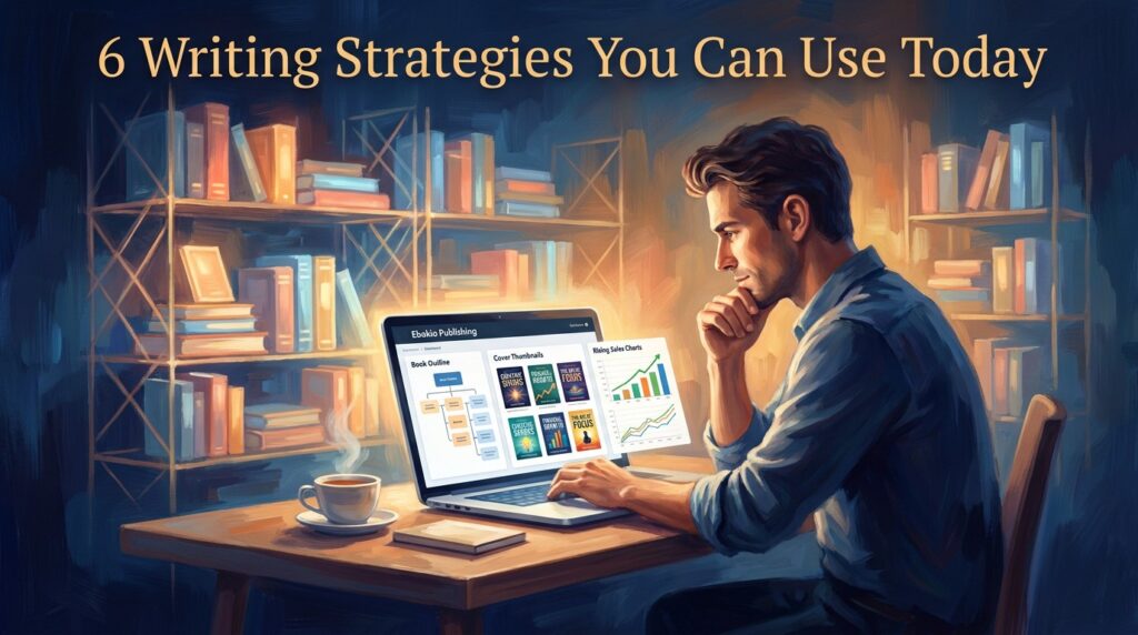 6 Writing Strategies You Can Use Today for Self Publishing on Ebokio Publishing