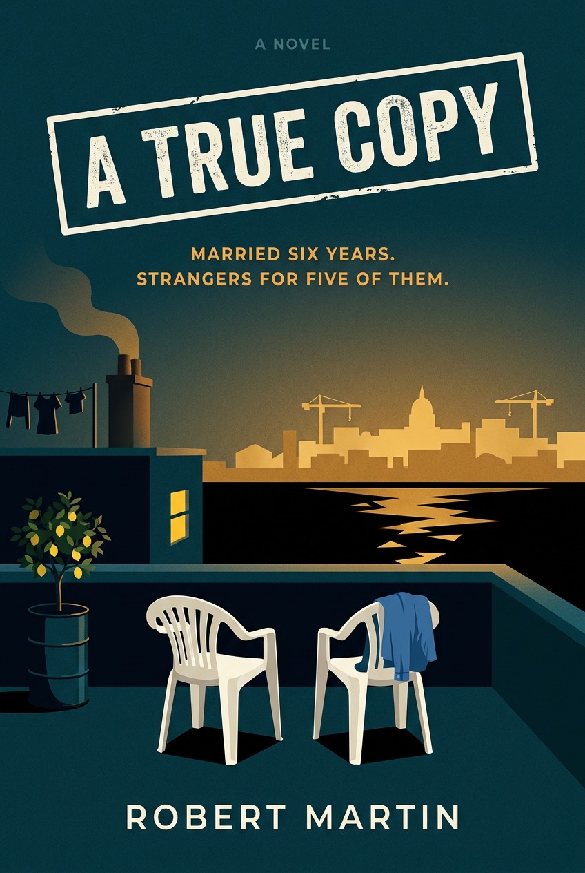 A TRUE COPY by Robert Martin – ebook cover