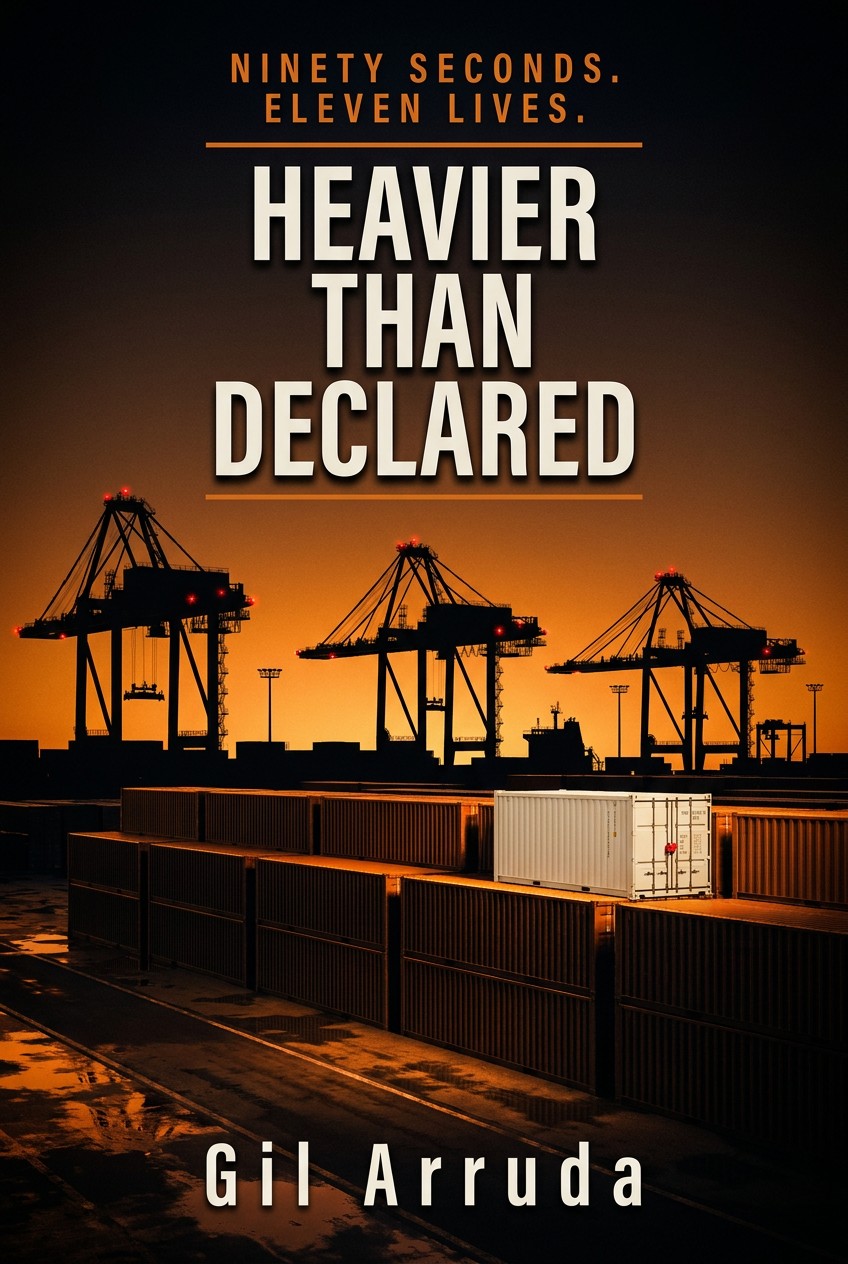 HEAVIER THAN DECLARED by Gil Arruda – ebook cover