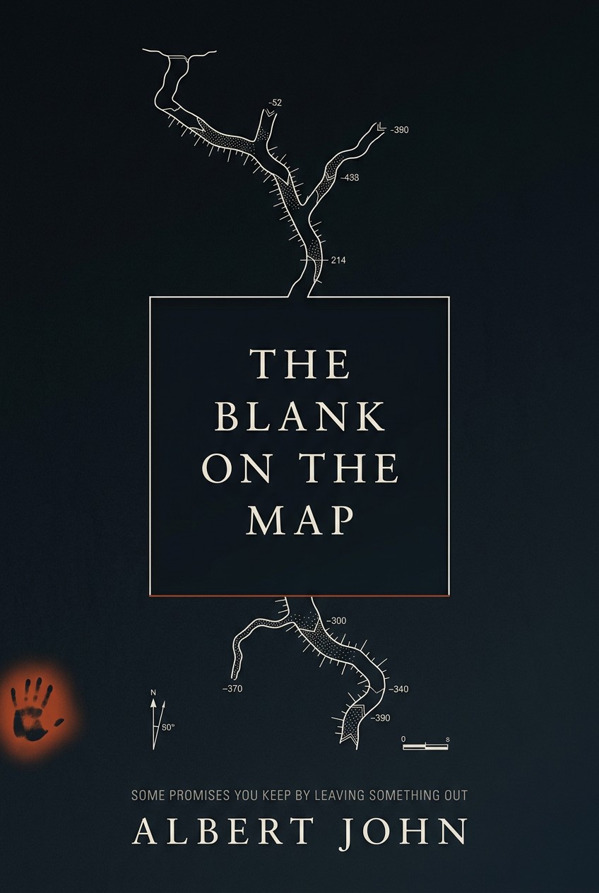 THE BLANK ON THE MAP by ALBERT JOHN – ebook cover