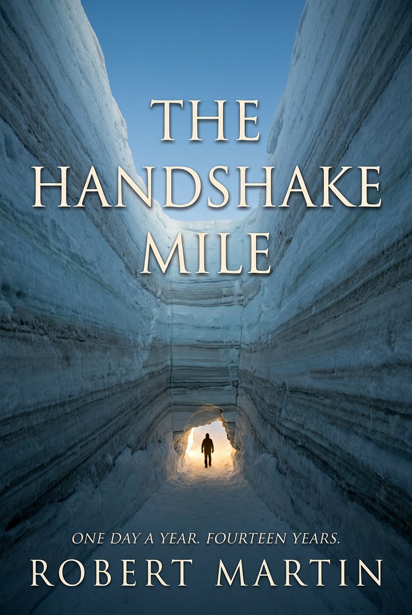THE HAND SHAKE MILE by Robert Martin – ebook cover