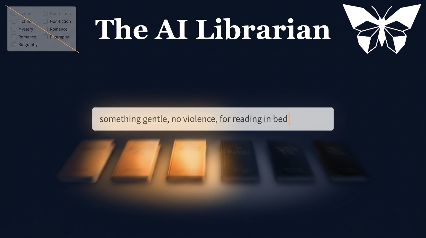 The AI Librarian, the sentence that finds the book,Reading Motives