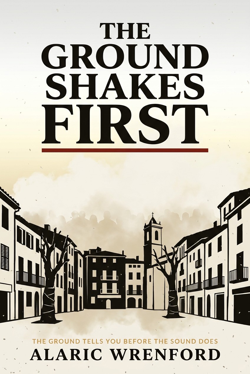 THE GROUND SHAKES FIRST by Alaric Wrenford – ebook cover
