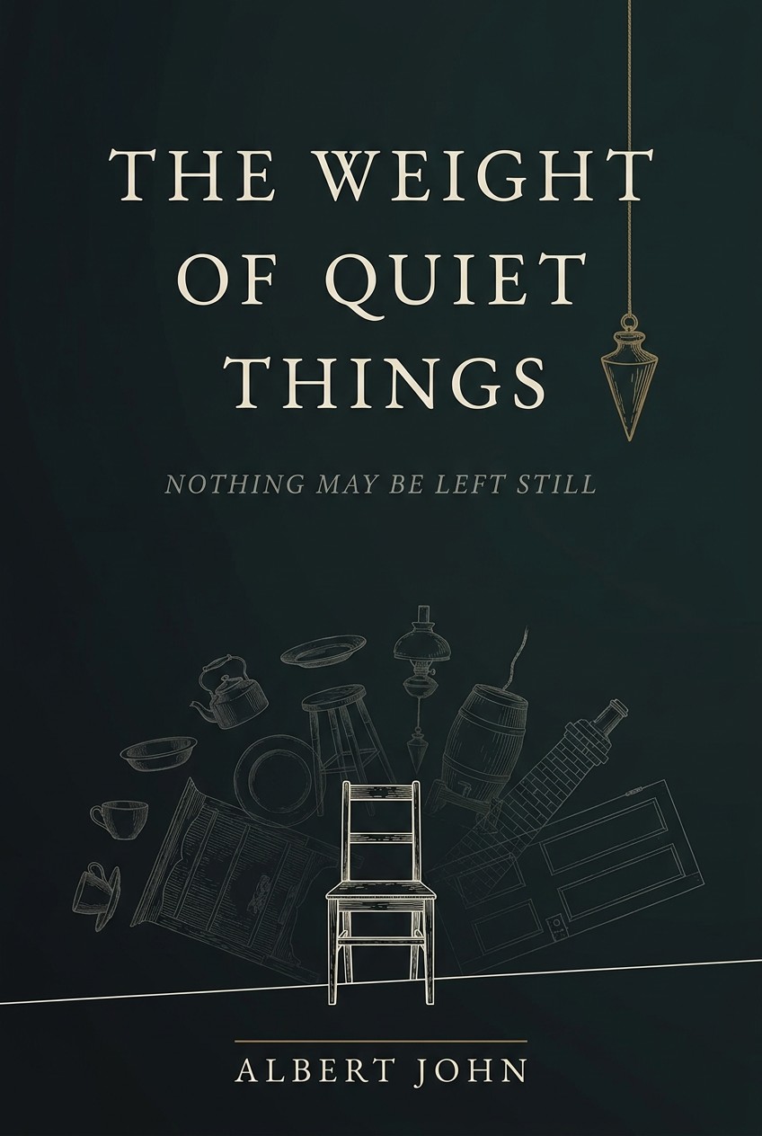 THE WEIGHT OF QUIET THINGS by ALBERT JOHN – ebook cover