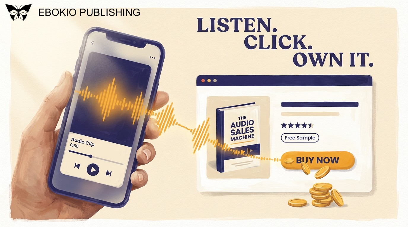 LISTEN CLICK OWN IT Record an Audiobook with AI