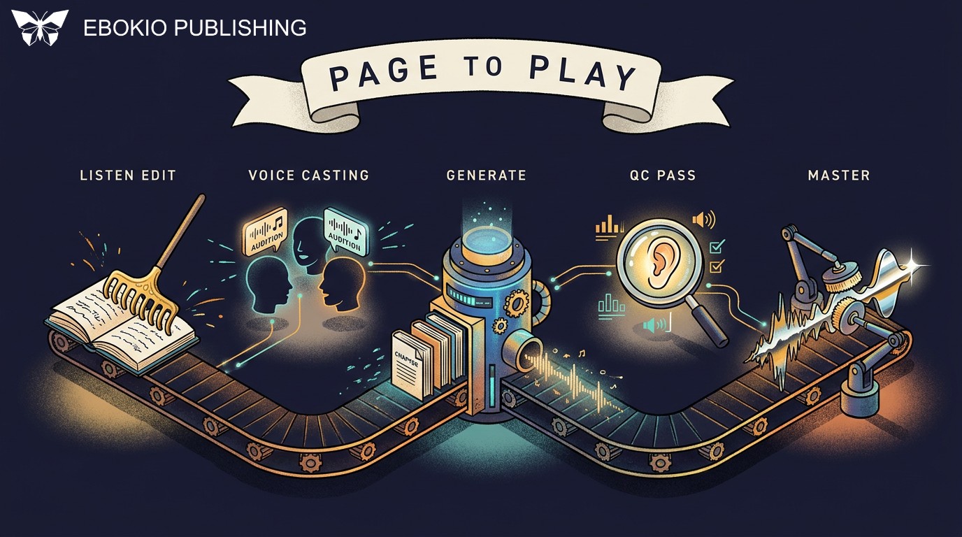 PAGE TO PLAY Record an Audiobook with AI