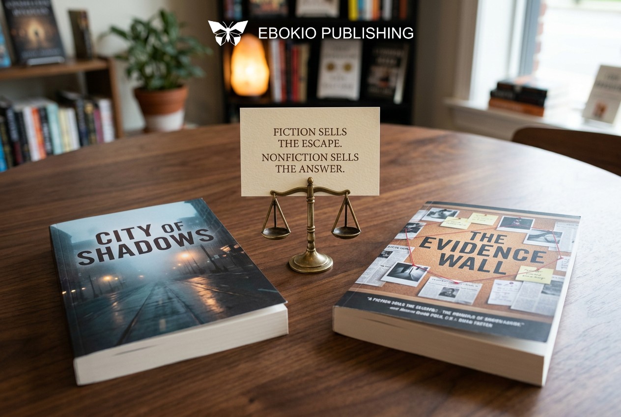 Self Publishing Author s Guide to Fiction Nonfiction FICTION SELLS THE ESCAPE NONFICTION SELLS THE ANSWER