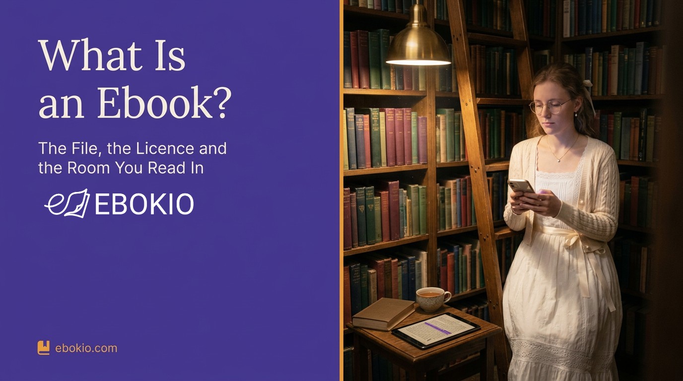 What Is an Ebook? The File, the Licence and the Room You Read In